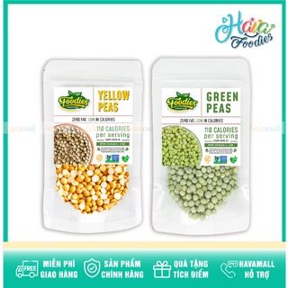 Combo 2 loại Đậu Hà Lan Xanh (250gr) + Đậu Hà Lan Vàng (250gr)