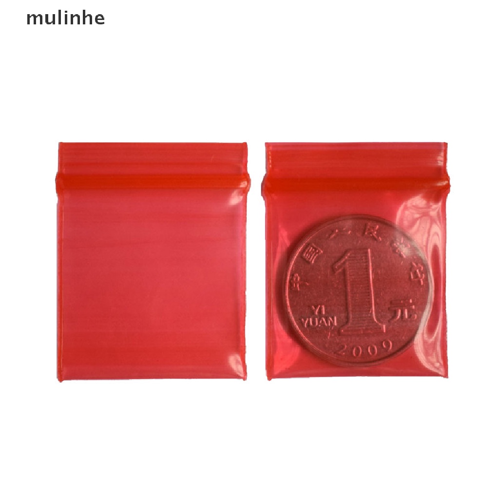100 Túi Zip Nhựa Kích Thước 3 * 4cm