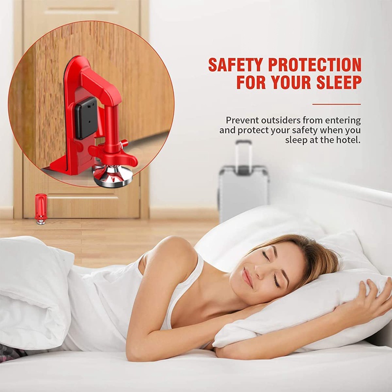 Ổ Khóa Cửa Tự Động Có Báo Động Tiện Dụng Khi Đi Du Lịch
