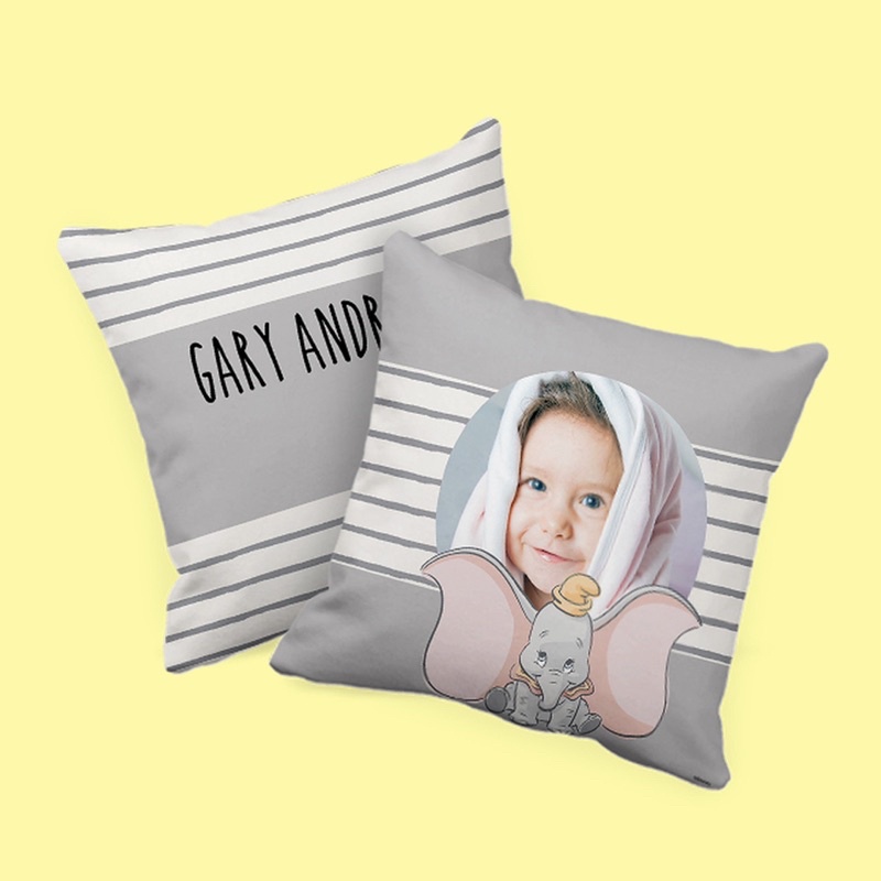 Gối vuông in ảnh theo yêu cầu 45-45cm
