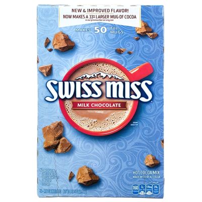 BỘT CACAO SWISS MISS HOT COCOA MIX MILK CHOCOLATE MỸ 1.95kg