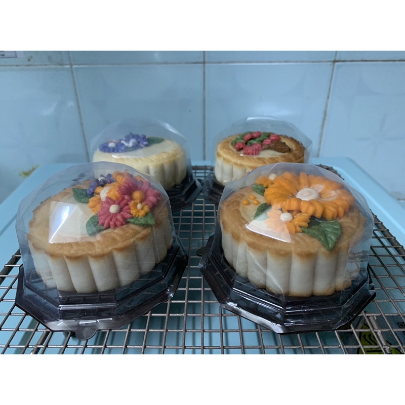 Bánh Trung Thu Hiện Đại Hoa Nổi