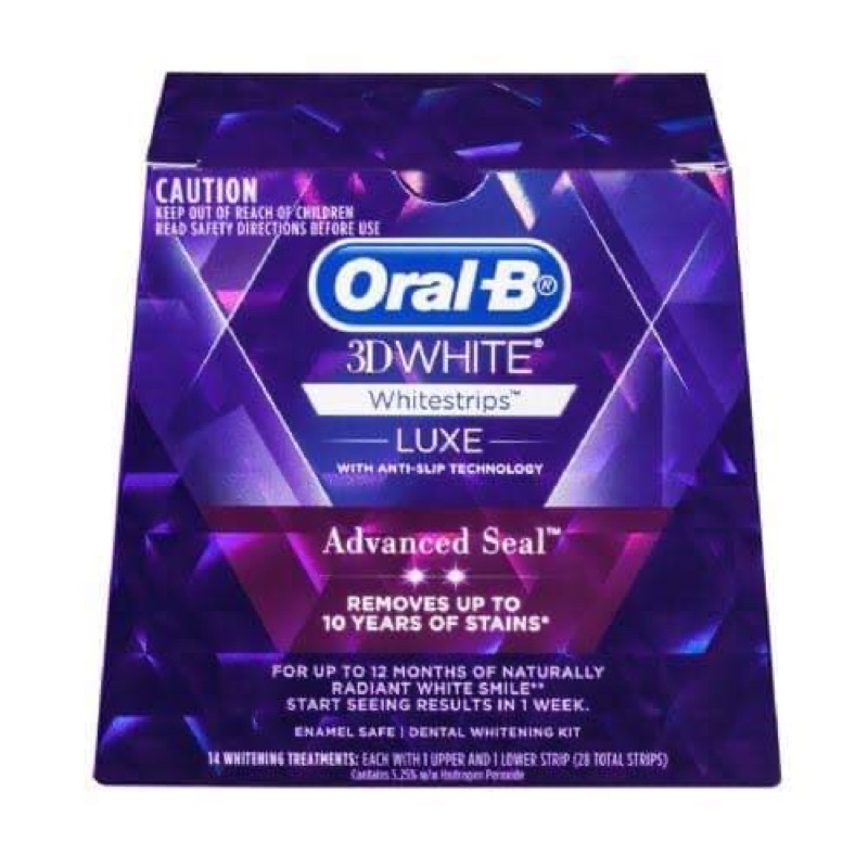 Miếng dán trắng răng Oral B