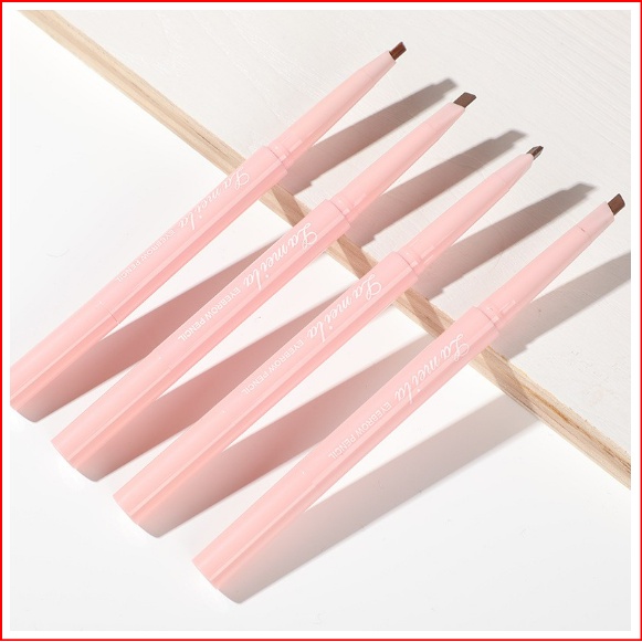 Chì Kẻ Mày Hàn Quốc Vỏ Hồng 2 Đầu Không Thấm Nước Lâu Trôi Lameila Eyebrown