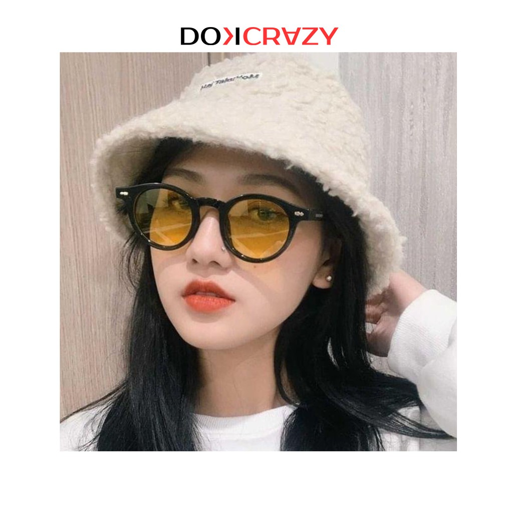 Kính mát tròn cao cấp MORO local brand DOKCRAZY thời trang nam nữ mắt râm phân cực chống tia UV style retro trendy | BigBuy360 - bigbuy360.vn