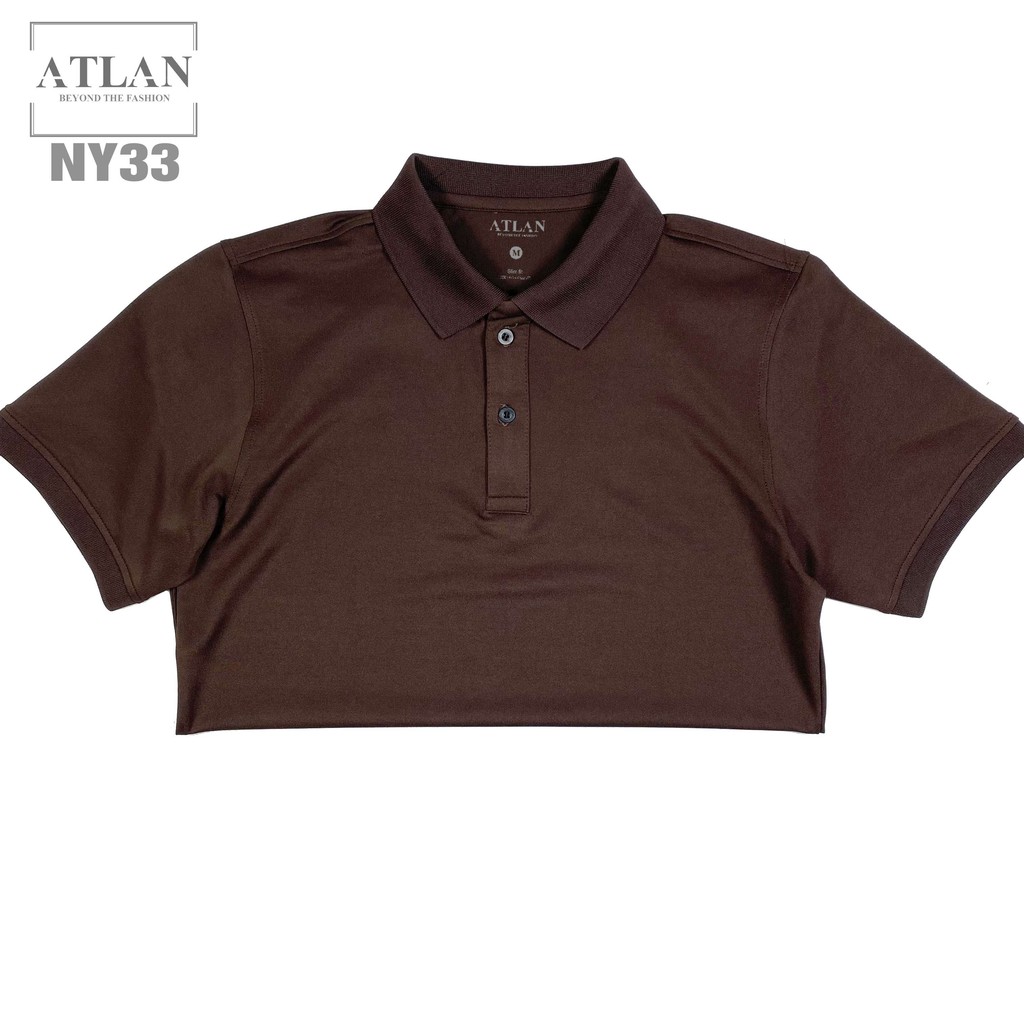 Áo Thun Có Cổ 💖 𝘍𝘳𝘦𝘦𝘴𝘩𝘪𝘱 💖 Áo Polo Nâu Vải Cotton Co Giãn 4 Chiều - NY33 | BigBuy360 - bigbuy360.vn