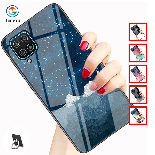 Ốp Lưng Tráng Gương Thời Trang Cho Điện Thoại Samsung Galaxy A12