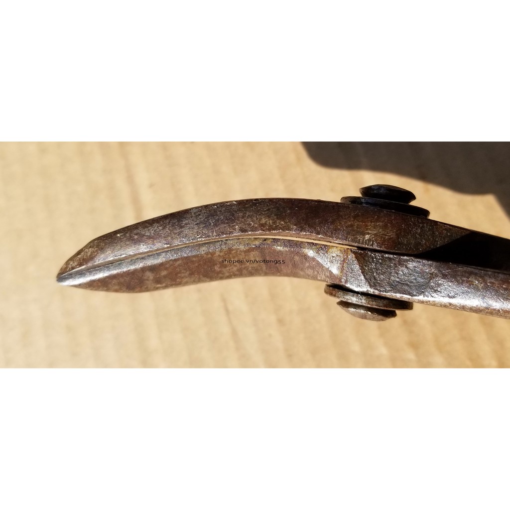 Kéo cắt tôn mũi cong dài 27cm hàng bãi Nhật