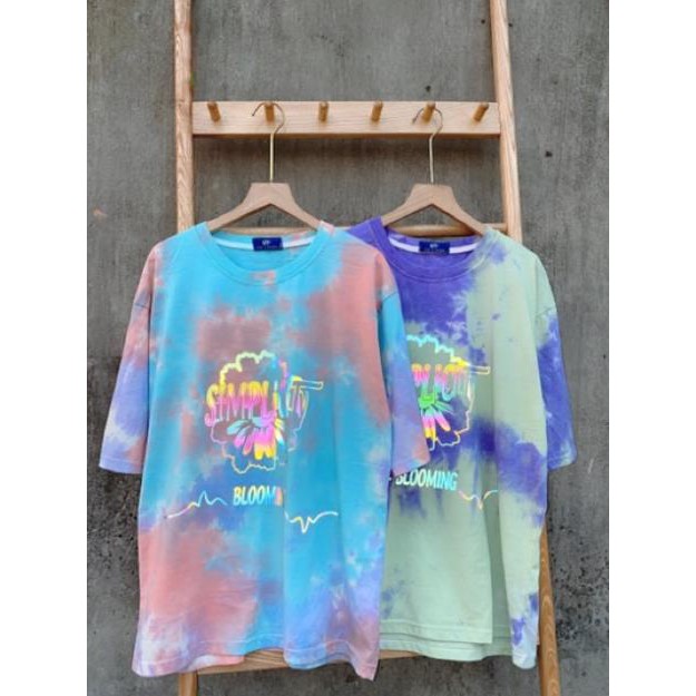 Áo Hoa Phản Quang TieDye Loang Màu siêu xinh HOT | BigBuy360 - bigbuy360.vn