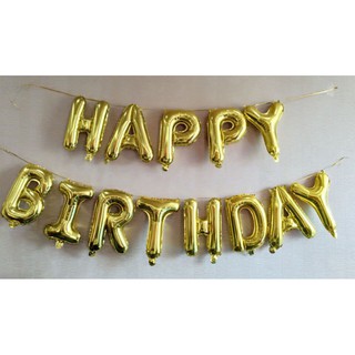 Trọn bộ chữ happy birthday (chọn màu)