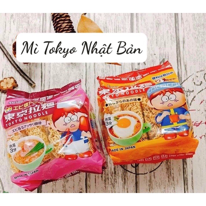 Mì ăn liền Tokyo Noodle cho trẻ em 120gr (30gr x 4 gói) [Date T9/2022]