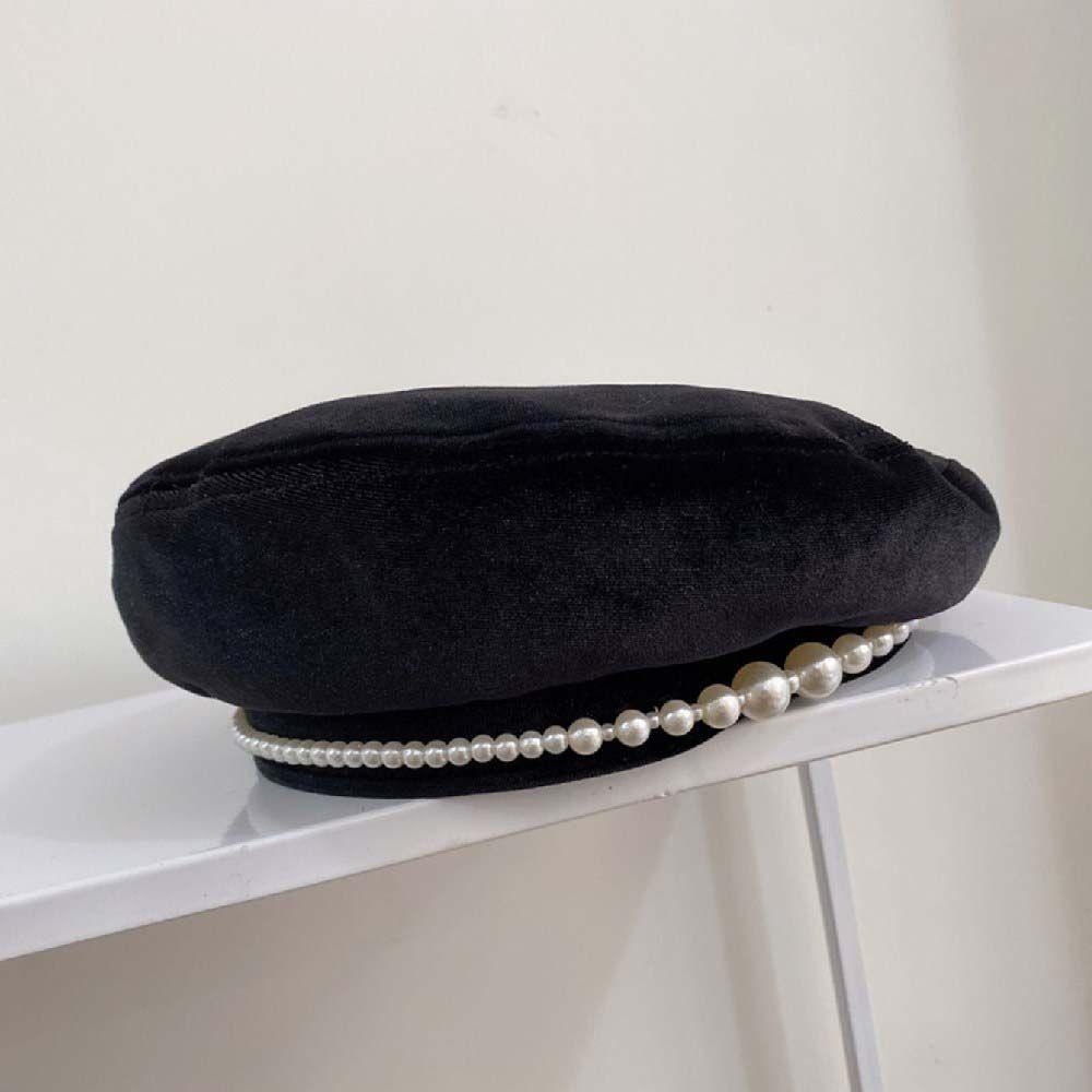 Mũ Beret Vải Nhung Phong Cách Anh Quốc Thời Trang Mùa Đông Cho Nữ