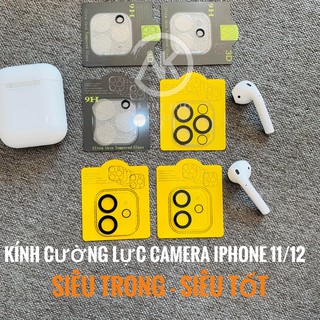 Kính Cường Lực CAMERA  IPHONE 11 đến 12 Pro max