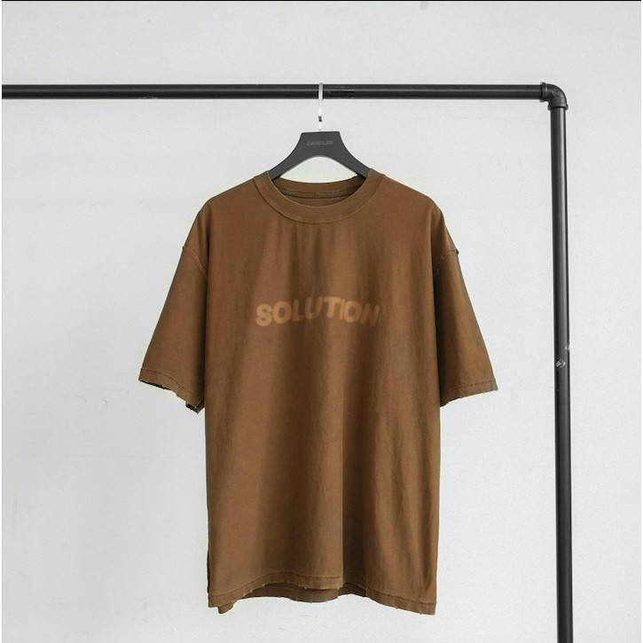Áo phông unisex wash 2 mặt Solution Candles Studio | BigBuy360 - bigbuy360.vn