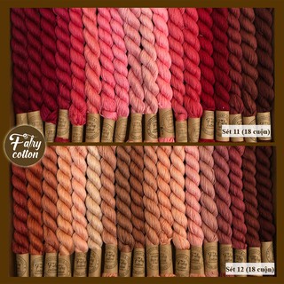 Chỉ thêu tay Fairycotton (cuộn lớn 50m/cuộn)