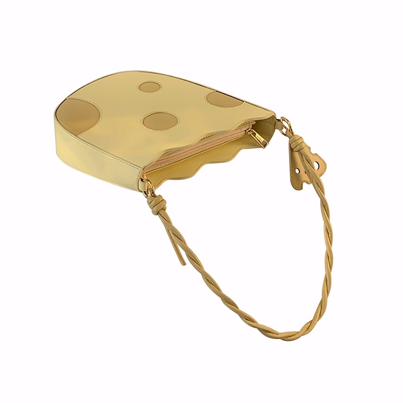 Túi xách nhỏ IELGY màu vàng kem phù hợp với mọi phong cách ngọt ngào cho nữ