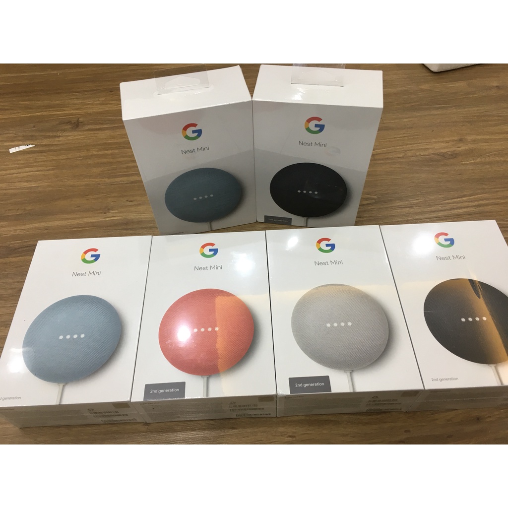 Loa thông minh Google Nest Mini - Google Home mini Gen 2 tích hợp trợ lý ảo, chính hãng, nguyên seal