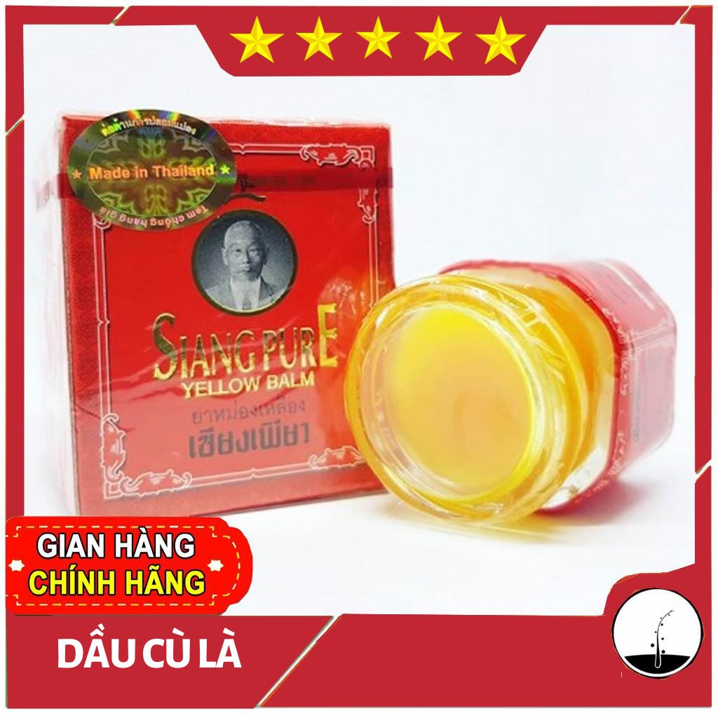 COMBO 3 HŨ DẦU CÙ LÀ ÔNG GIÀ SIANG PURE OIL BALM 12gr