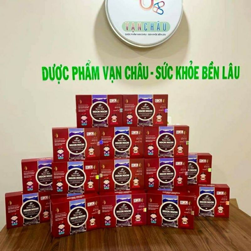 Boss's Babi Ngon Ngon  ⚡ CAM KẾT CHẤT LƯỢNG ⚡ Giúp bé ăn ngon ngủ khỏe 24 gói