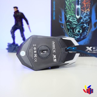 MOUSE GAMING IMICE X5 DÂY DÙ – LED 7 MÀU (CÓ HÌNH THẬT SHOP TỰ CHỤP)