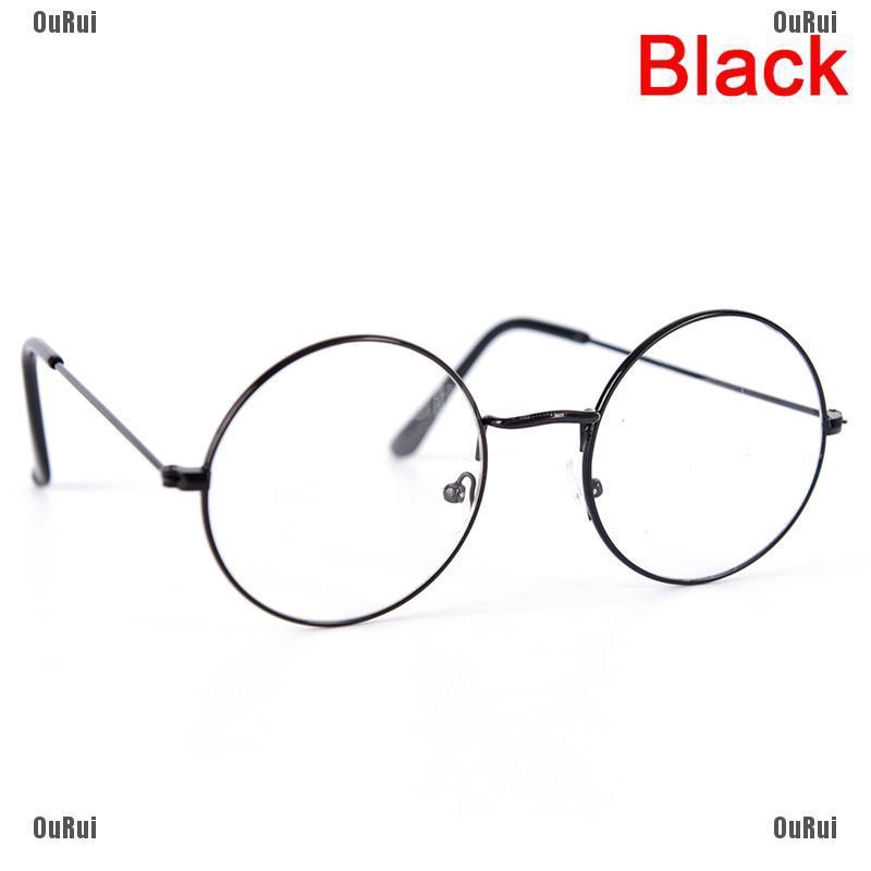 Mắt Kính Gọng Tròn Bằng Kim Loại Sang Trọng Cho Cả Nam Và Nữ