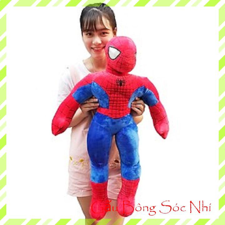 Gấu Bông Siêu Nhân Người Nhện  FREESHIP  Gấu Bông Sóc Nhí - Spider man người nhện nhồi bông nhiều kích thước