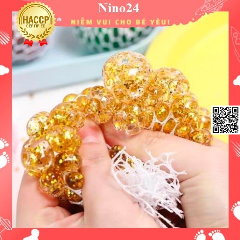 Quả bóng lưới bóp giảm stress căng thẳng Bóng bóp giảm cân thư đẹp tay gọn cơ thể 1809