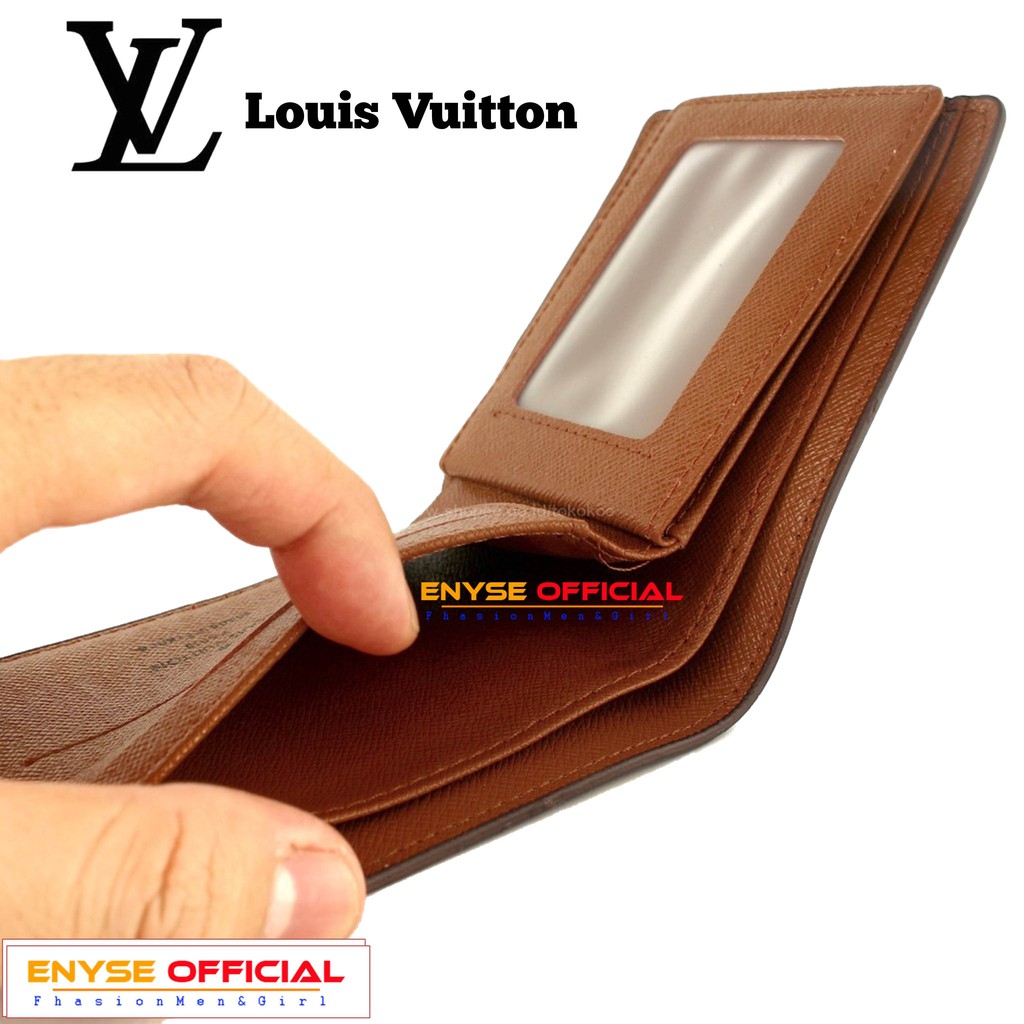 Ví Da Louis Vuitton Dạng Gập Sang Trọng Cho Nam