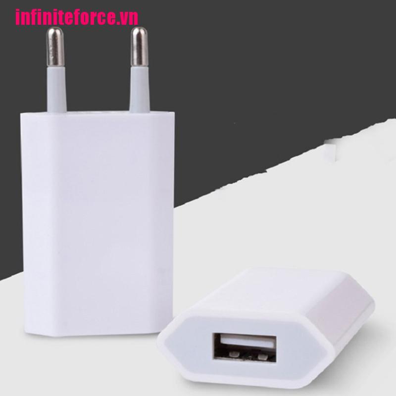 Bộ Sạc Usb Ac Eu Chất Lượng Cao Cho Iphone