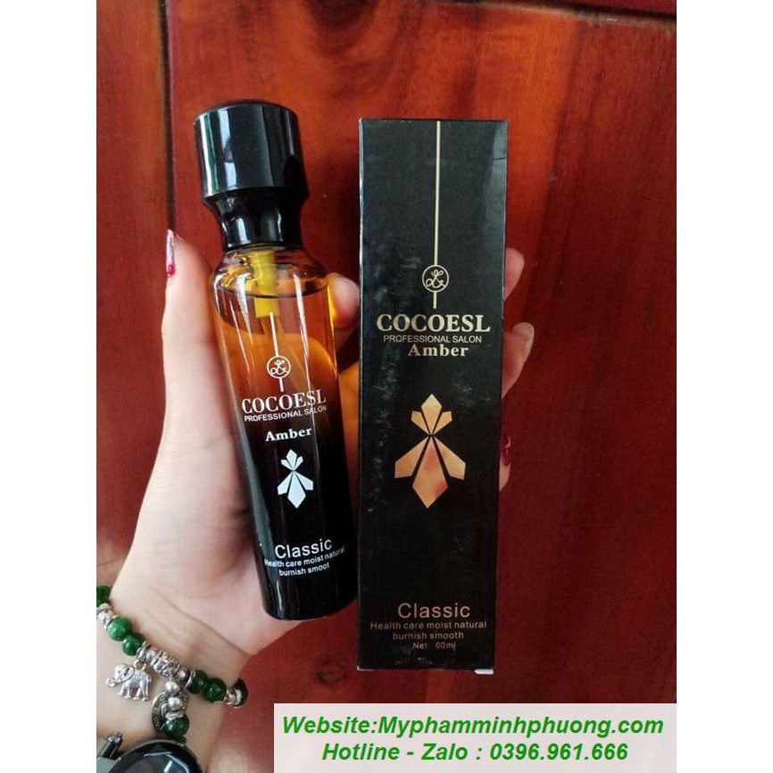 TINH DẦU DƯỠNG TÓC CAO CẤP COCOESL AMBER 60ml | BigBuy360 - bigbuy360.vn