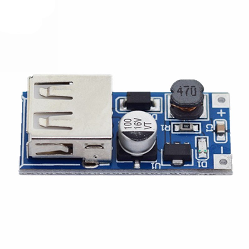 DC DC 0.9V-5V đến 5V 600MA Bộ sạc dự phòng nguồn điện Step Up Boost Converter Module cung cấp điện áp Mô-đun sạc đầu ra USB Mạch sạc