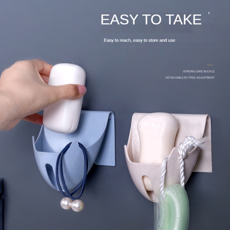 Giá Đỡ Xà Phòng Gắn Tường Chống Ẩm Tiện Dụng Cho Nhà Ở