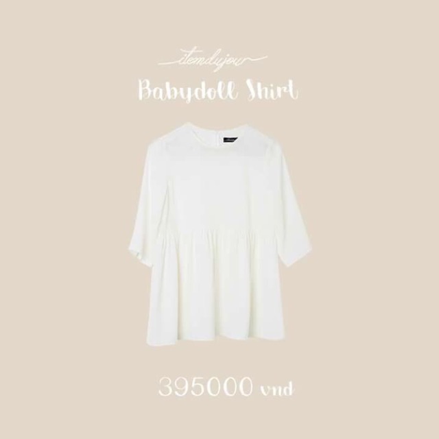 Áo baby doll của item du jour