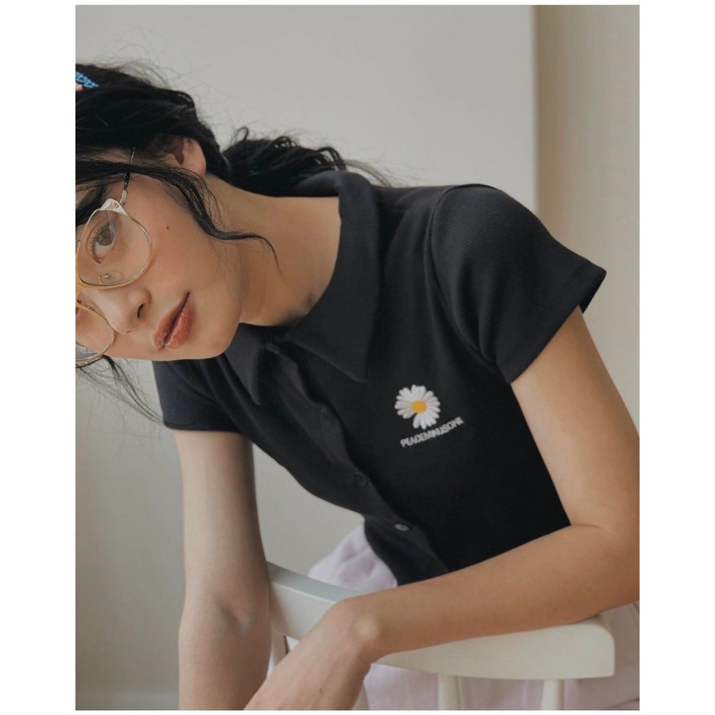 Áo Croptop Hoa Cúc