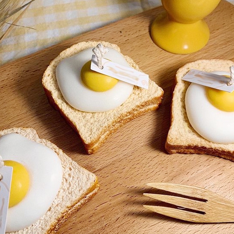 Khuôn Cắt Bánh Mì Hình Lát Trứng