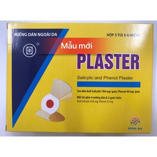 [QUÀ TẶNG] Miếng dán mụn cóc Plaster hộp 20 miếng