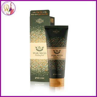 Gel tẩy tế bào chết 3W Clinic chiết xuất ốc sên làm trắng và chống lão hóa 180ml Hàn Quốc