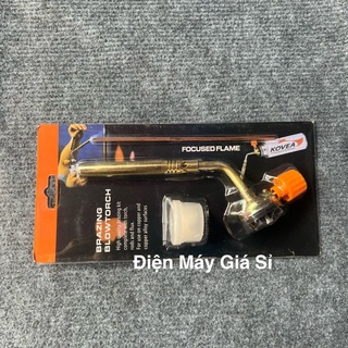 RẺ NHẤT- Đèn khò gas ống đồng hàn quốc có phụ kiện