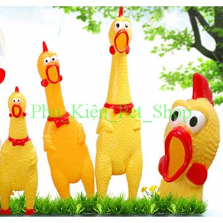 Đồ chơi con gà cho chó mèo - Phụ_Kiện_Pet_Shop