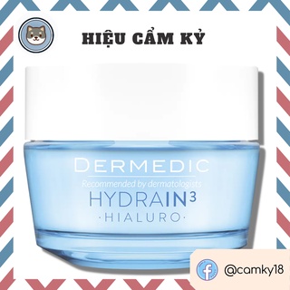 Kem dưỡng ẩm ban đêm Dermedic Hydrain3 Hialuro Cream Gel Ultra Hydr thumbnail