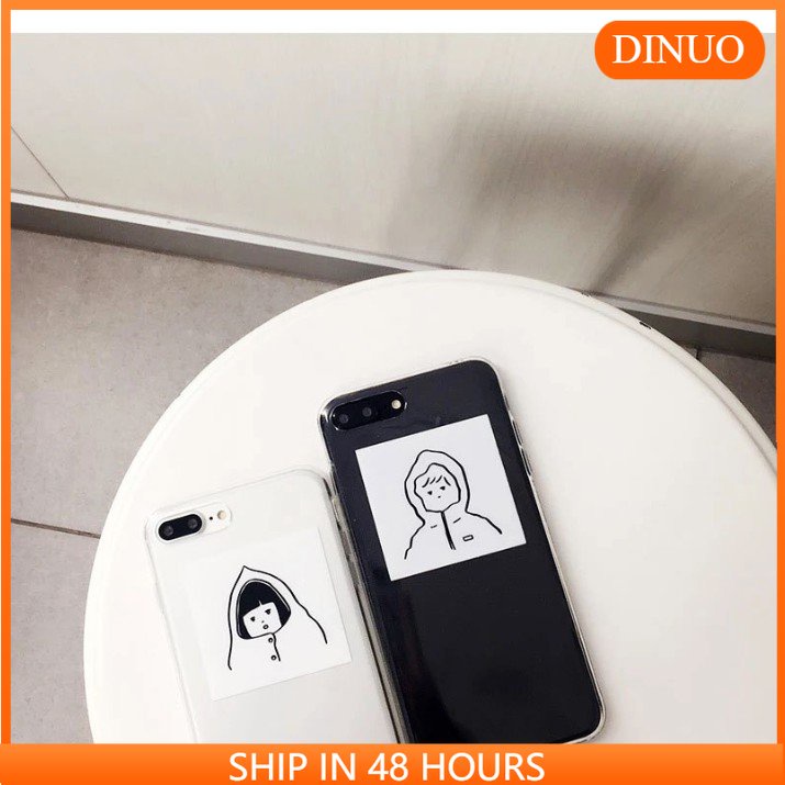 Ốp lưng iphone Ốp điện thoại mềm họa tiết độc đáo cho IPhone Ốp điện thoại xinh xắn dành cho Iphone 12Mini/12Pro Max/12Pro/12/7/7Plus/8/8Plus/X/Xs/Xs Max/11/11 Pro/11 Promax 13 Pro Max 13 Mini Dinuo case
