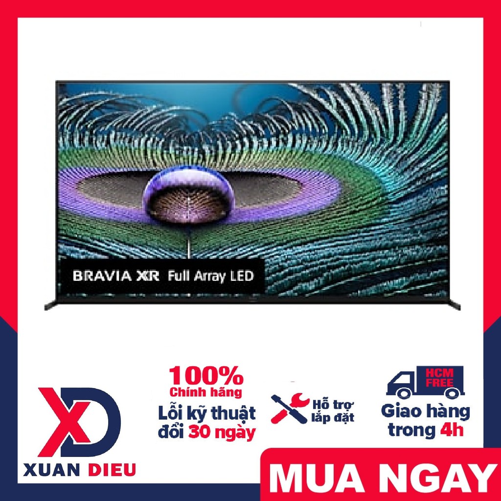 TIVI Sony BRAVIA XR X95J | Bring Real 4K HDR Quality Chiêm ngưỡng màu sắc tự nhiên và đẹp mắt,Bộ xử lý đột phá