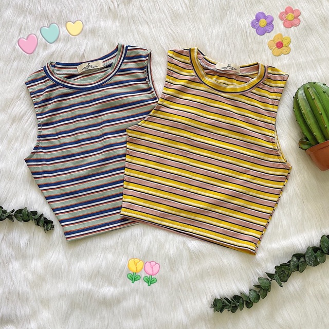 Quần SX BAGGY rách và Áo Croptop LEEVE TOP - Áo Color Top tay dài