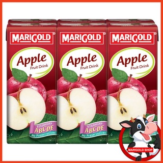 Combo 6 hộp nước ép táo Margiold Singapore 250ml ít đường - Marigold shop