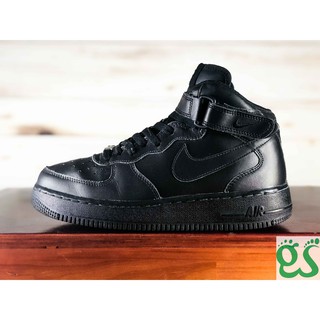 af1 mid all black