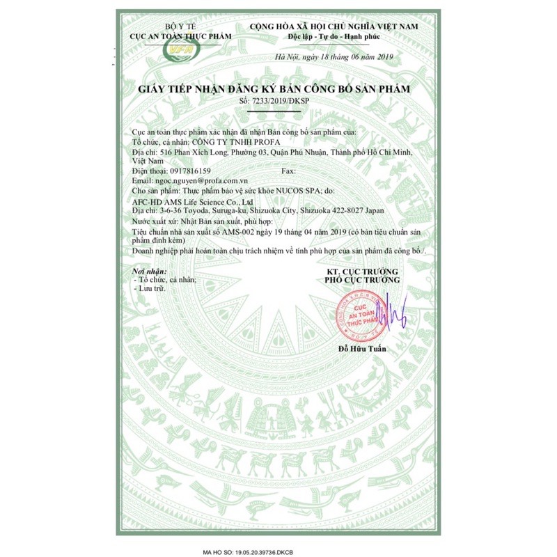 Kẹo cai thuốc lá Nucos Spa Nhật Bản