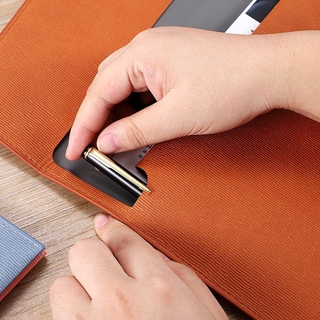 Waterproof Leather A4 Business Briefcase File Folder Document Paper Organizer