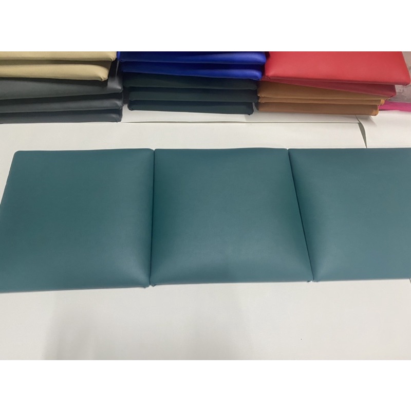 40cm*40cm tấm nệm ốp trang trí đầu giường sang trọng chất liệu da
