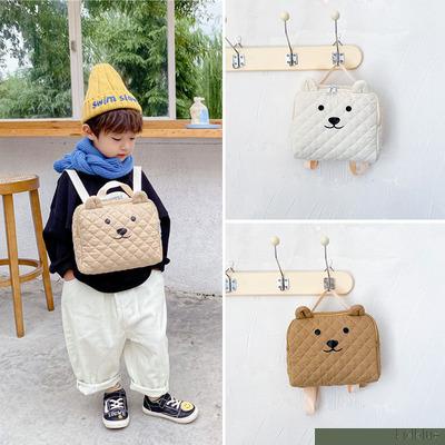 Balo đi học hình gấu hoạt hình đáng yêu cho trẻ mẫu giáo