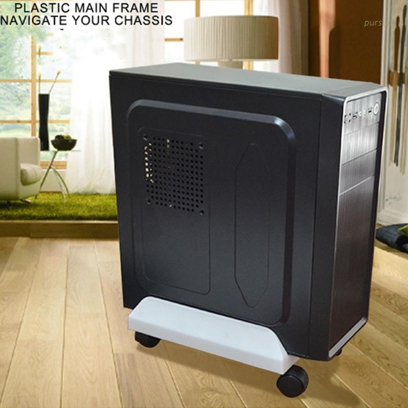 Giá đỡ CPU có bánh xe lăn máy tính để bàn có thể điều chỉnh tiện dụng